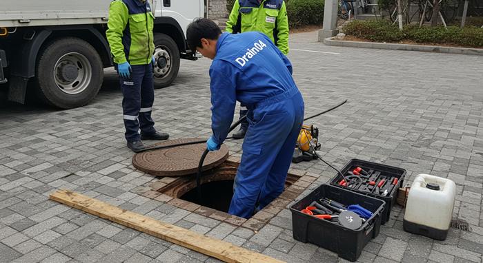 안양시 하수구뚫음, 뚫음의 신이 여기 있습니다