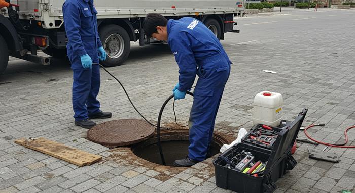 안양시 하수구 고압세척, 속까지 시원하게 뚫어드립니다