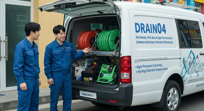 동안구 하수구 고압세척, 묵은 때까지 싹 씻어냅니다