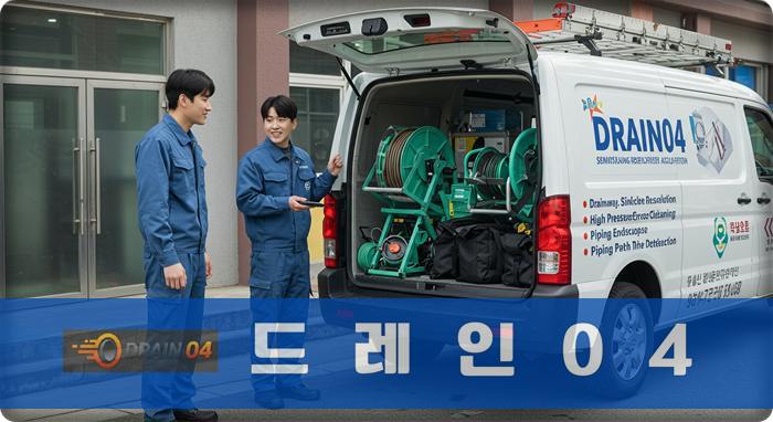 동안구 하수구 막힘, 아파트 하수도 역류 긴급 출동