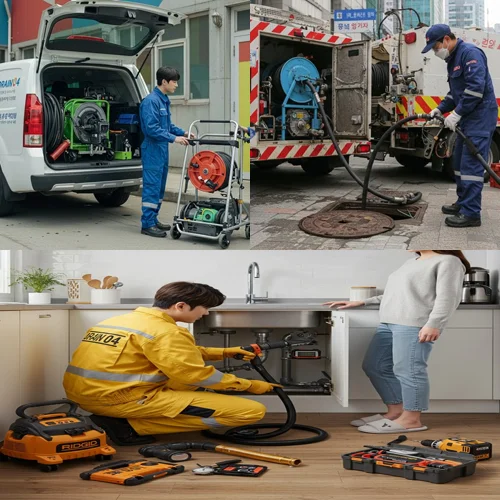 안양 갈산동 하수구막힘 뚫음 통쾌한 해결을 약속