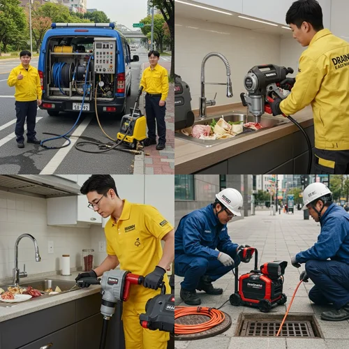 부림동 하수구막힘 뚫음 하수구 해결사가 왔어요