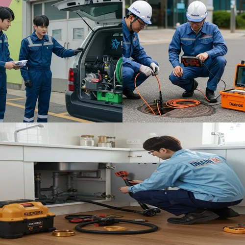 안양 갈산동 하수구 막힘 하수도 답답함 없이 뚫어 드려요
