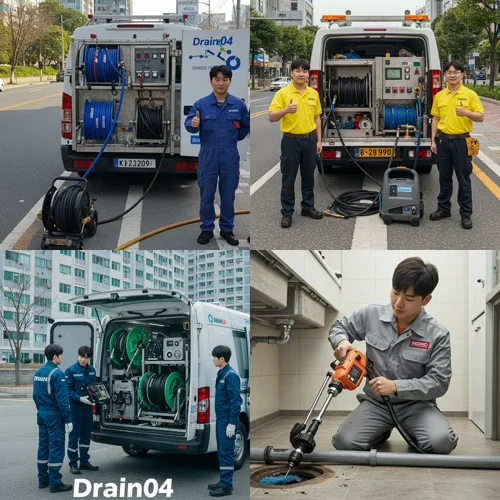 안양 갈산동 하수구 막힘 하수도 답답함 없이 뚫어 드려요