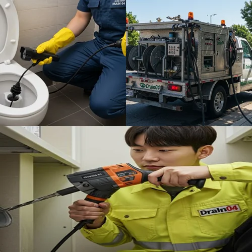 안양 갈산동 하수구 막힘 하수도 답답함 없이 뚫어 드려요