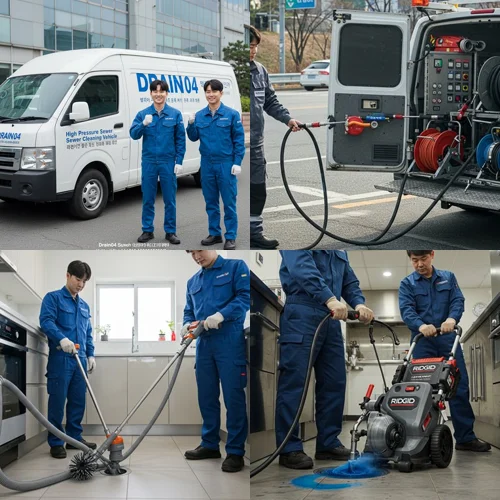 안양 갈산동 하수구 막힘 하수도 답답함 없이 뚫어 드려요