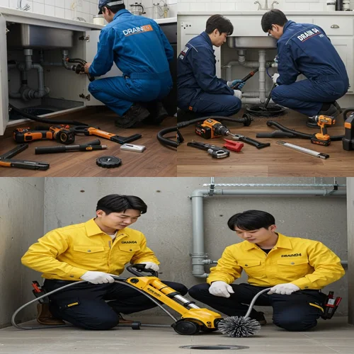 석수동 변기막힘 수리 하수구 해결사가 왔어요