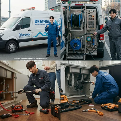 안양 하수구 뚫음 배수구 막힘 묵은 때까지 싹 제거