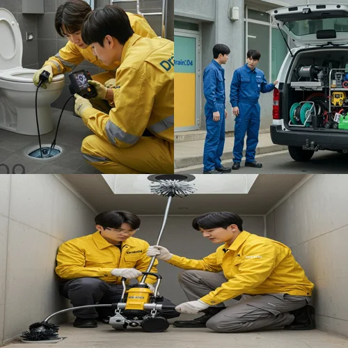 안양 하수구 뚫음 배수구 막힘 묵은 때까지 싹 제거