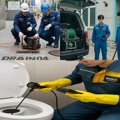 안양 하수구 뚫음 배수구 막힘 확실한 통수 보장