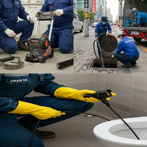 안양 하수구 뚫음 배수구 막힘 확실한 통수 보장