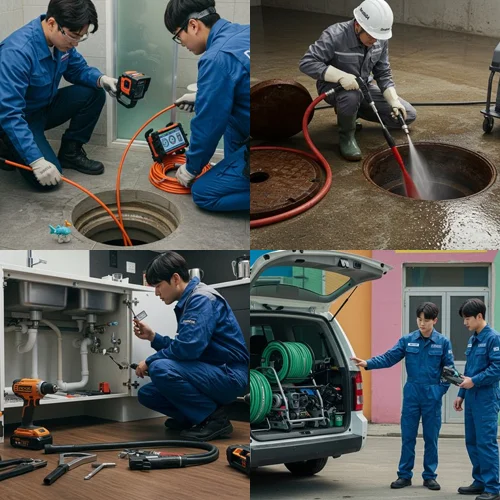 귀인동 변기막힘 수리 하수구 명가가 해결