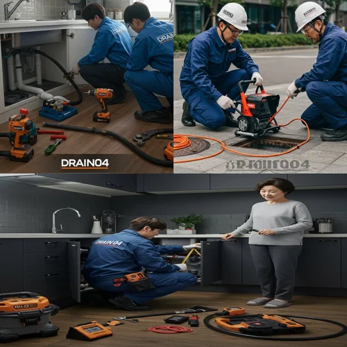 관양동 싱크대막힘 뚫어 전문가가 바로 출동