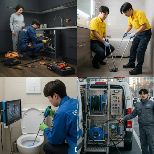 안양 하수구막힘 뚫음 운까지 뻥 뚫어주는