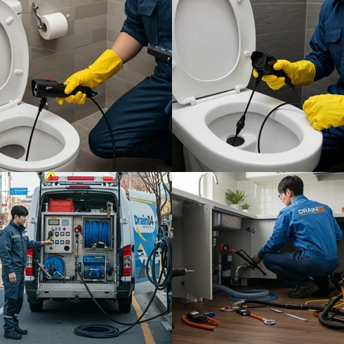 안양시 변기막힘 수리 문제 해결을 약속