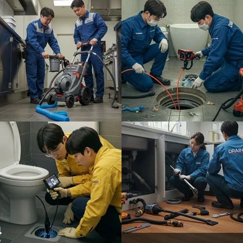 안양 하수구 뚫음 배수구 막힘 완벽한 복구 보장