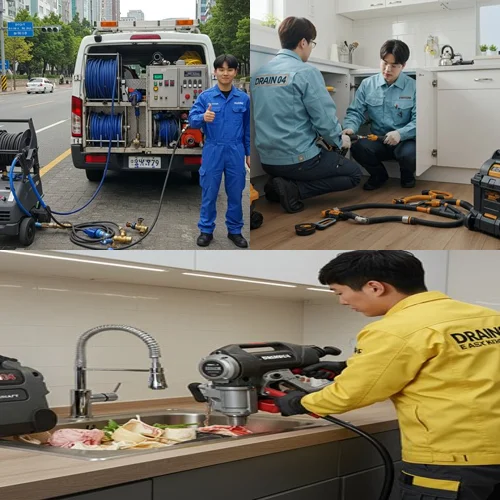 안양 하수구 뚫음 배수구 막힘 완벽한 복구 보장