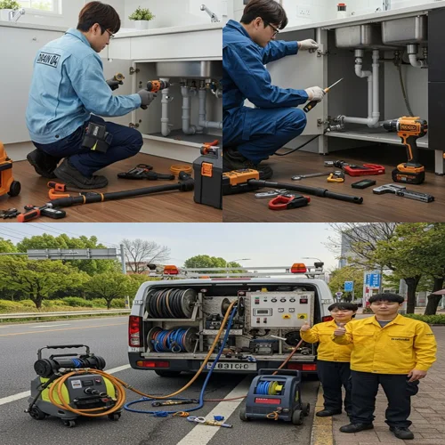 안양시 하수구막힘 뚫음 고민 해결사가 달려갑니다