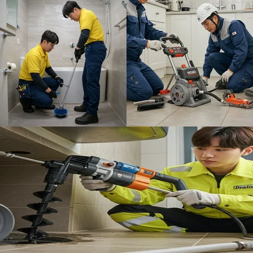 안양 고압세척 하수도 막힌 곳 없이 완벽하게