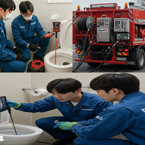 안양 고압세척 하수도 막힌 곳 없이 완벽하게