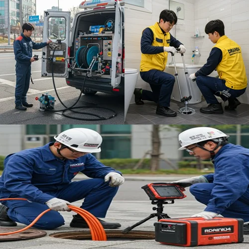 안양 고압세척 하수도 하수구 명가가 해결
