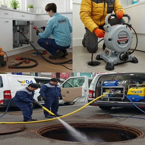 안양 고압세척 하수도 하수구 명가가 해결