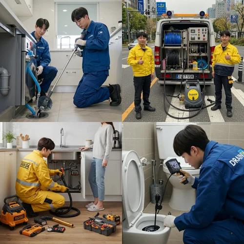 안양 하수구막힘 뚫음 막힌 속까지 시원하게