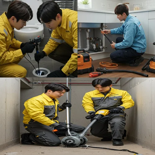 안양 하수구막힘 뚫음 막힌 속까지 시원하게