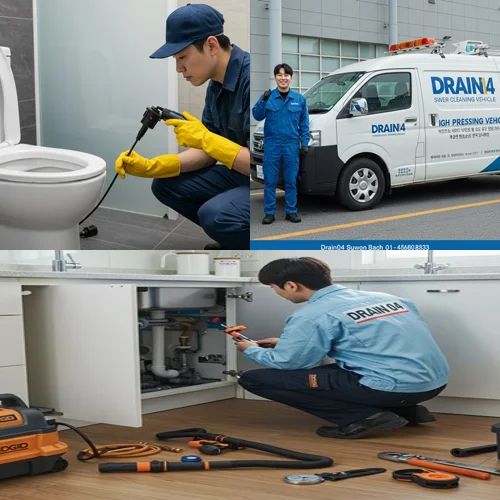 귀인동 하수구 막힘 하수도 시원한 통수를 약속