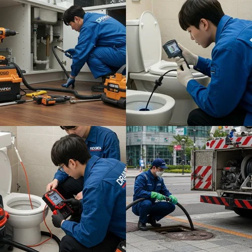 귀인동 하수구 막힘 하수도 시원한 통수를 약속