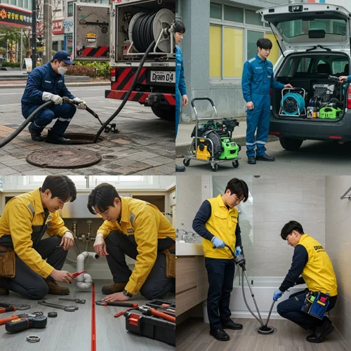 귀인동 하수구 막힘 하수도 시원한 통수를 약속
