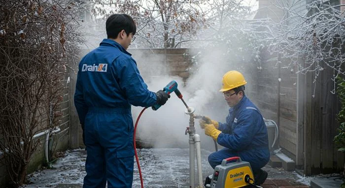 안양 신촌동 수도관 동방 하수구 꽁꽁 언 수도관 녹여 드려요