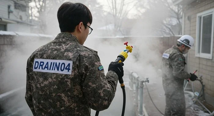 안양 신촌동 수도관 동방 하수구 꽁꽁 언 수도관 녹여 드려요