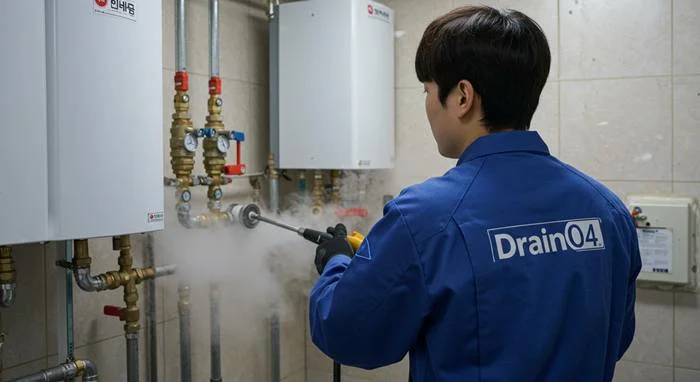 안양 갈산동 해빙 하수도 배관 업체 겨울에도 시원한 물줄기