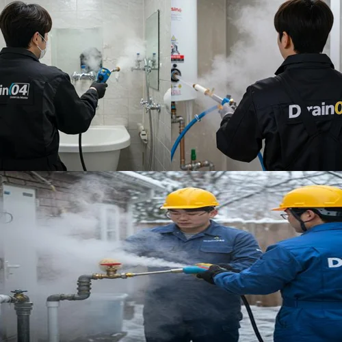 범계동 수도 동파 녹임 해빙 동파로 인한 불편 해소