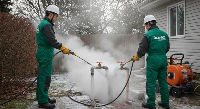 안양 갈산동 수도관 동파 하수구 꽁꽁 언 배관은 저희에게