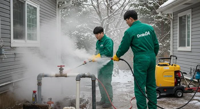평안동 언 수도 녹임 해빙 업체 녹임으로 쾌적한 환경을