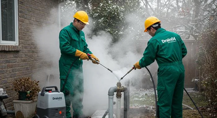 안양동 수도관 동파 하수구 꽁꽁 언 배관 전문 해빙
