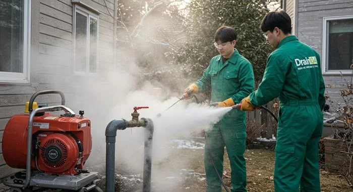 박달동 수도 동파 녹임 해빙 꽁꽁 언 마음까지 녹여