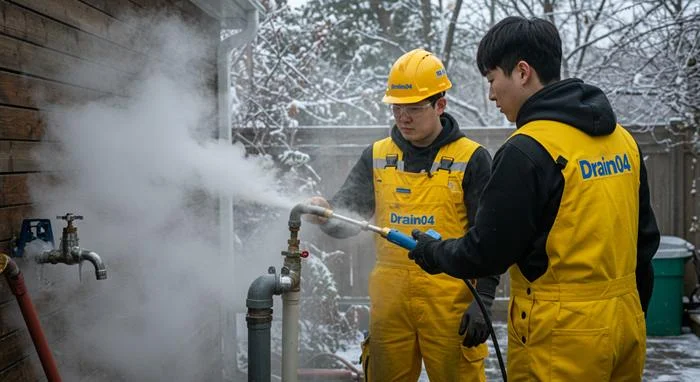 박달동 수도 동파 녹임 해빙 꽁꽁 언 마음까지 녹여