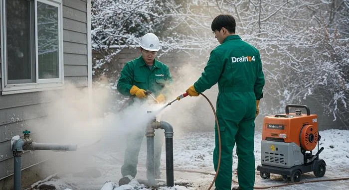 박달동 수도 동파 녹임 해빙 꽁꽁 언 마음까지 녹여