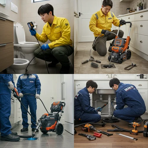 안양 하수구 막힘 하수도 시원한 전문가가 해결