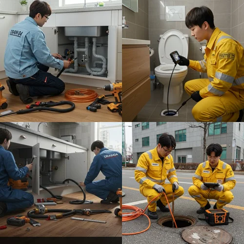 안양 하수구 막힘 하수도 시원한 전문가가 해결