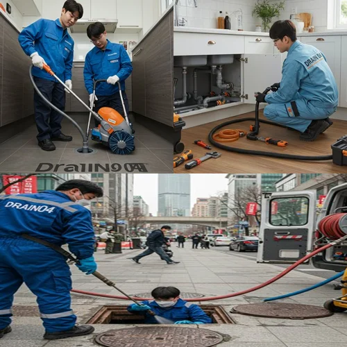 안양 하수구 막힘 하수도 시원한 전문가가 해결