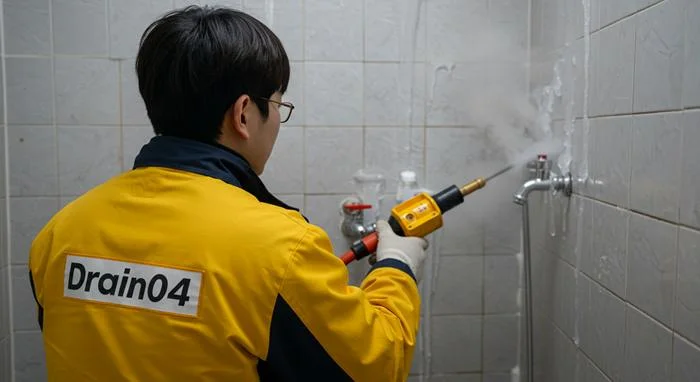 안양 갈산동 수도 동파 녹임 해빙 꽁꽁 언 배관 시원하게 녹여