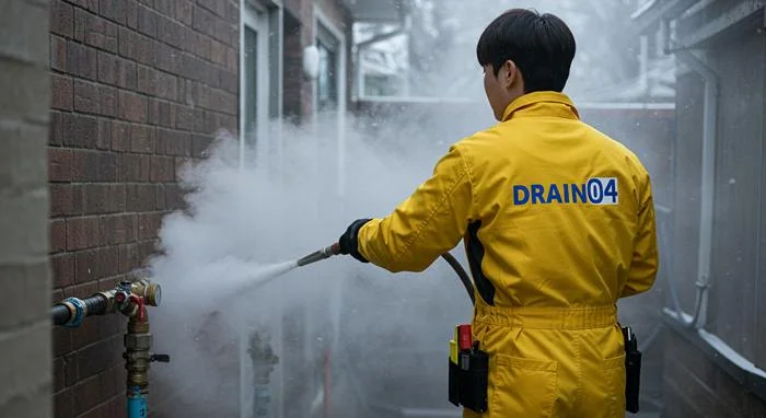 안양 갈산동 수도 동파 녹임 해빙 꽁꽁 언 배관 시원하게 녹여