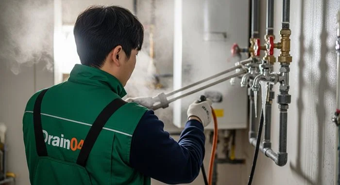 안양시 수도관 동파 하수구 녹여서 막힌 속까지 후련