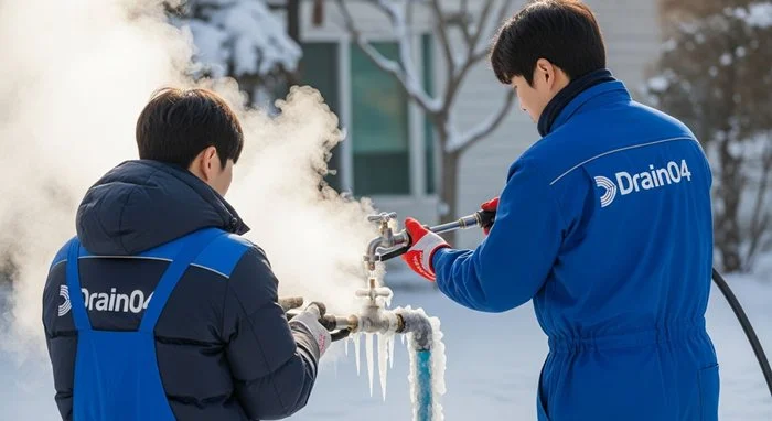 달안동 수도 동파 녹임 해빙 녹임부터 통수까지 완벽