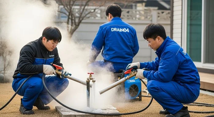 안양동 수도 동파 녹임 해빙 배관 동파 확실하게 해빙