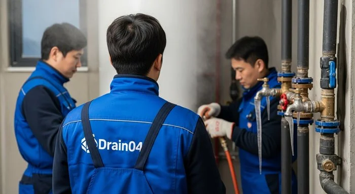 범계동 수도관 동파 하수구 꽁꽁 언 곳 빠르게 녹여